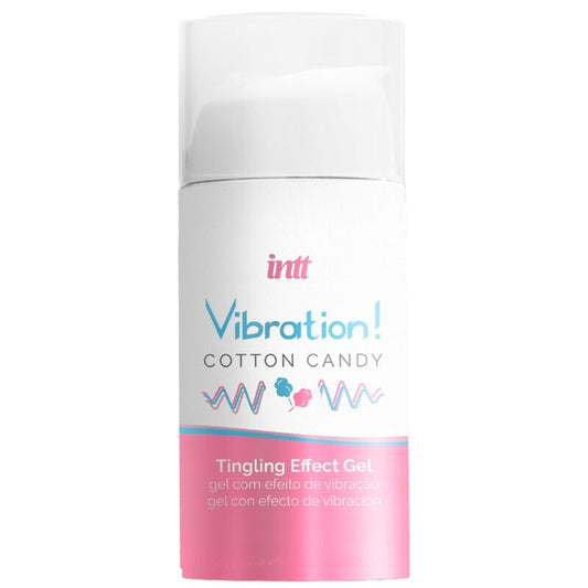 INTT - GEL LIQUIDO VIBRANTE STIMOLANTE INTIMO POTENTE ZUCCHERO FILATO 15 ML