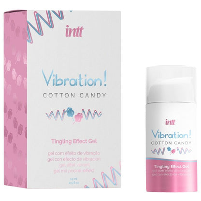 INTT - GEL LIQUIDO VIBRANTE STIMOLANTE INTIMO POTENTE ZUCCHERO FILATO 15 ML
