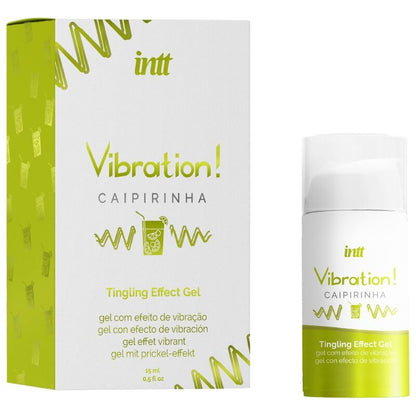 INTT - POTENTE GEL LIQUIDO VIBRATORE STIMOLANTE INTIMO CAIPIRINHA 15 ML