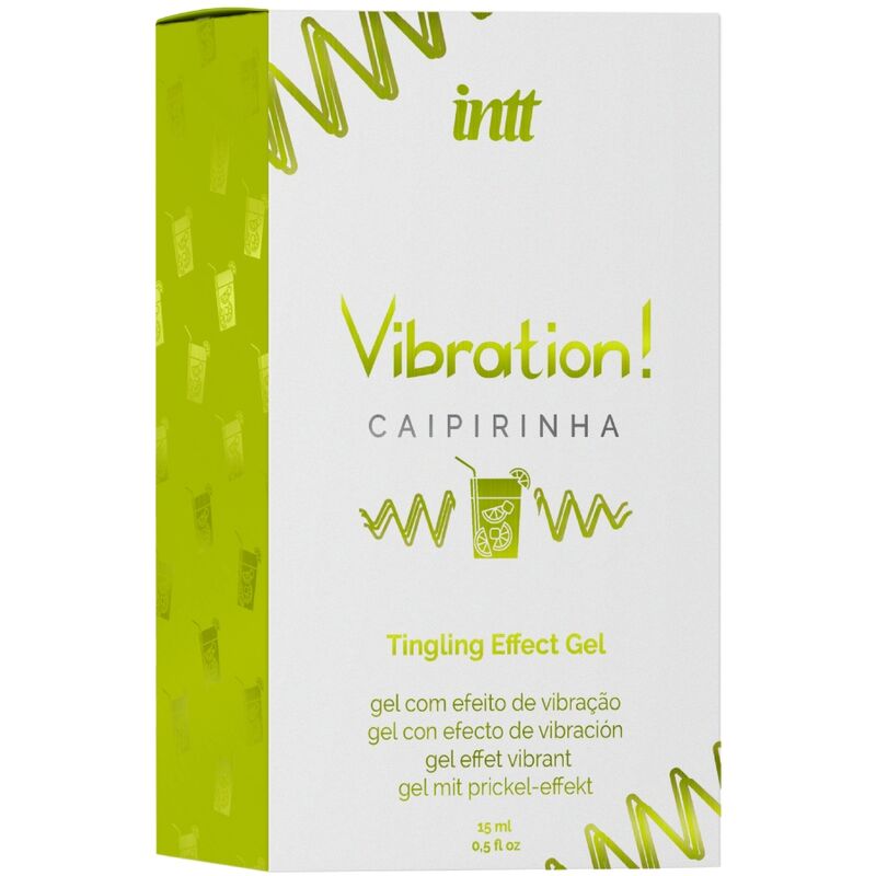 INTT - POTENTE GEL LIQUIDO VIBRATORE STIMOLANTE INTIMO CAIPIRINHA 15 ML