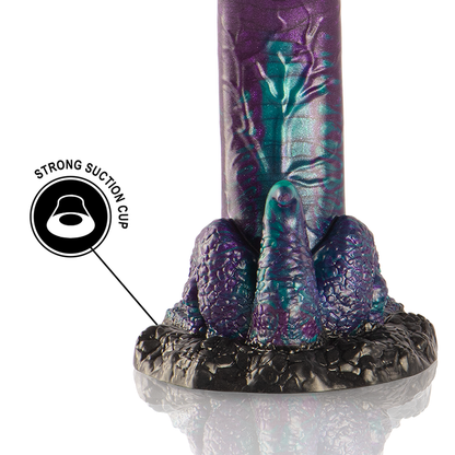 EPIC - BASILISK DOPPIO DILDO SQUAMATO PER IL PIACERE PICCOLE DIMENSIONI