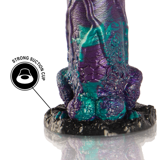 EPIC - BASILISK DOPPIO DILDO SQUAMATO PER IL PIACERE DI GRANDI DIMENSIONI