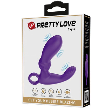PRETTY LOVE - MASSAGGIATORE ANALE VIBRANTE CAYLA LILAC