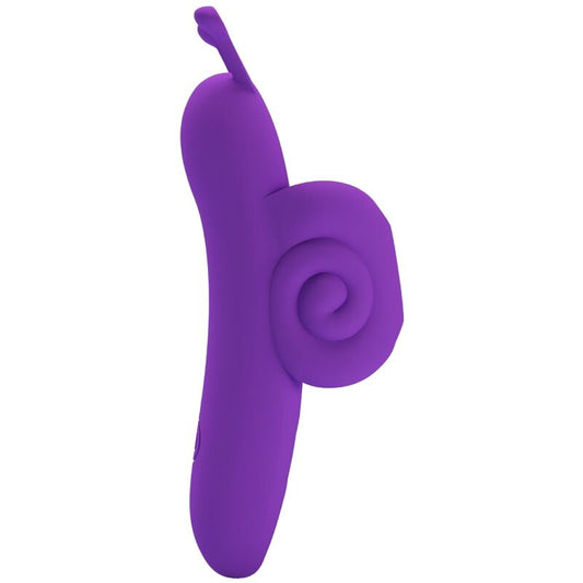PRETTY LOVE - SNAIL POTENTE STIMOLATORE VIOLA PER LE DITA