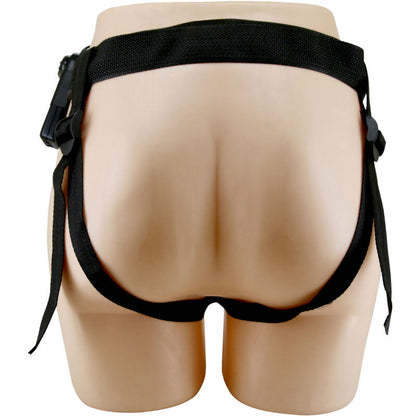 PRETTY LOVE - SLIP STARKS CON IMBRACATURA E VIBRAZIONE MULTIVELOCITÀ DILDO 17,5 CM MULATTO
