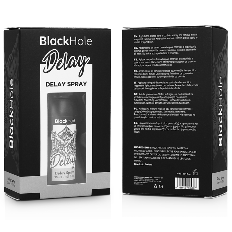 BLACK HOLE - STUDY FORTE SPRAY RITARDANTE 30 ML