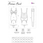 LIVCO CORSETTI FASHION - PERSINNE PEACH SET CORSET + PANTY + MEDIAS L/XL