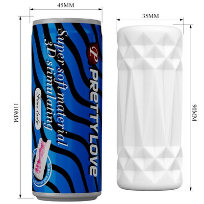 PRETTY LOVE - MASTURBATORE MASCHILE LATTINA MODELLO 3D 2