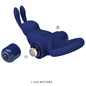 PRETTY LOVE - ANELLO VIBRANTE CON CONIGLIO BLU JIRO