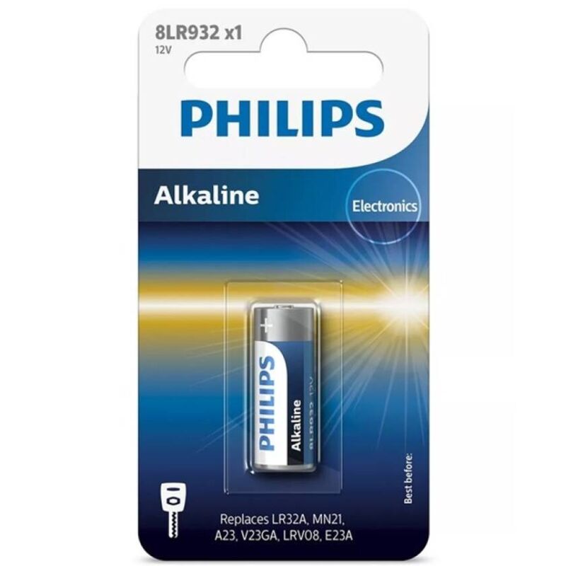 PHILIPS - BATTERIA ALCALINICA 12V LR23A MN21 8LR932 BLISTER*1