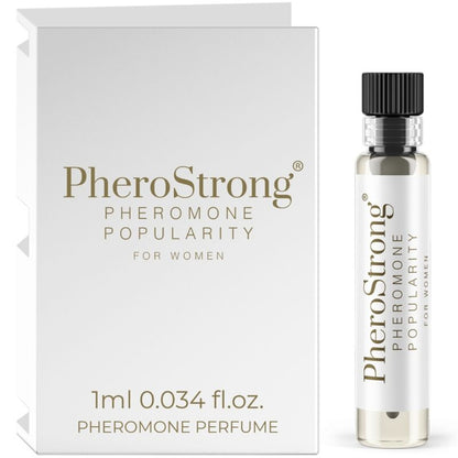 PHEROSTRONG - POPOLARITÀ PROFUMO AI FEROMONI PER DONNA 1 ML