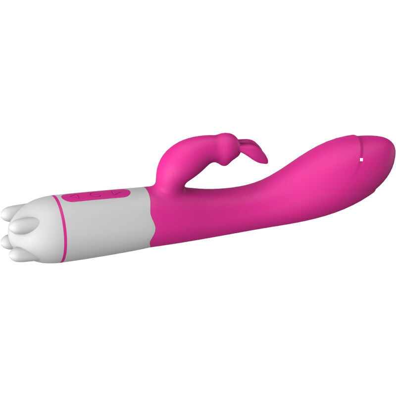 ARMONY - VIBRATORE E STIMOLATORE HAPPY CONIGLIO FUCSIA