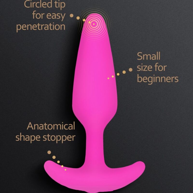 G-VIBE - GPLUG PLUG ANALE VIBRATORE XS FUCSIA
