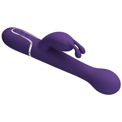 PRETTY LOVE - DEJON VIBRATORE CONIGLIO MULTIFUNZIONE 3 IN 1 VIOLA