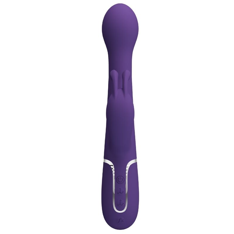 PRETTY LOVE - DEJON VIBRATORE CONIGLIO MULTIFUNZIONE 3 IN 1 VIOLA