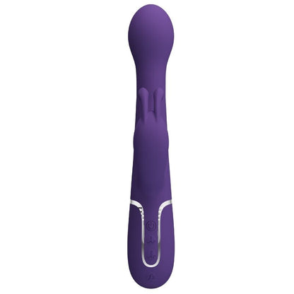 PRETTY LOVE - DEJON VIBRATORE CONIGLIO MULTIFUNZIONE 3 IN 1 VIOLA