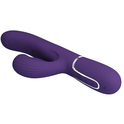PRETTY LOVE - PERLITA VIBRATORE PUNTO G MULTIFUNZIONE 3 IN 1 VIOLA