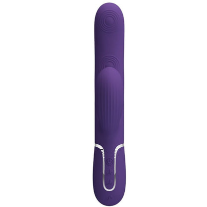 PRETTY LOVE - PERLITA VIBRATORE PUNTO G MULTIFUNZIONE 3 IN 1 VIOLA