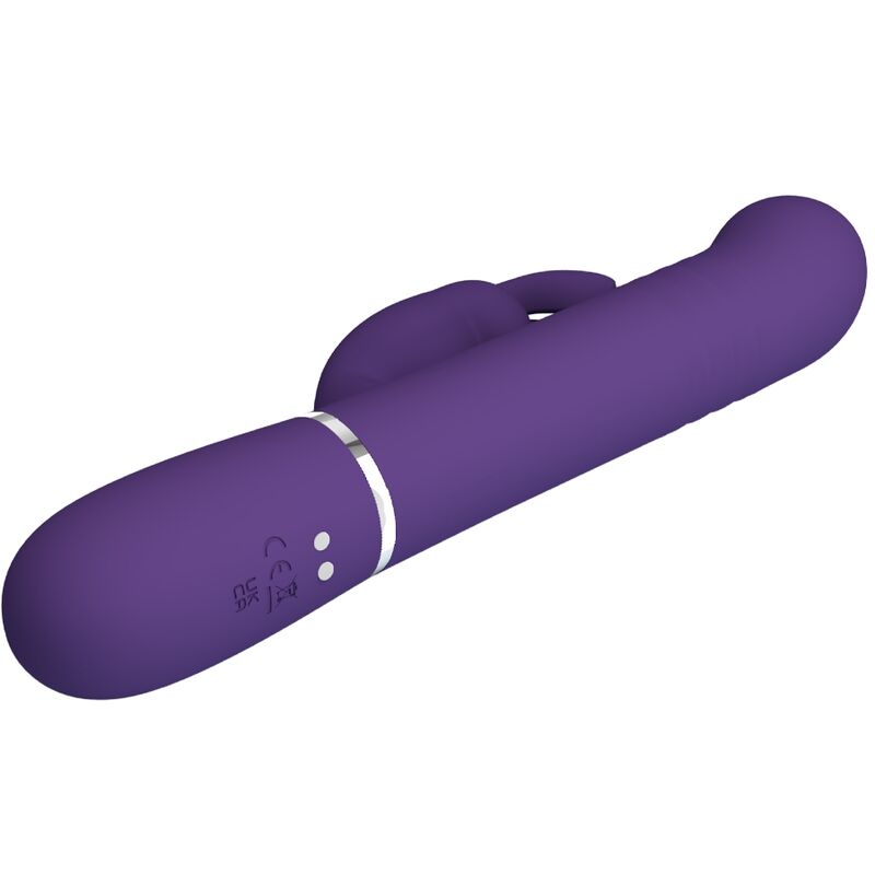 PRETTY LOVE - VIBRATORE RABBIT 4 IN 1 COALE VIOLA