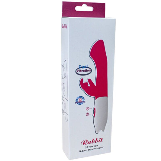 ARMONY - VIBRATORE CONIGLIO E STIMOLATORE PUNTO G 10 VELOCITÀ ROSA