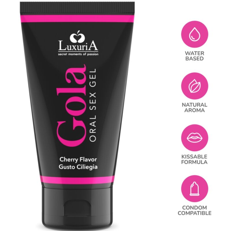 INTIMATELINE LUXURIA - GOLA GEL ORALE CILIEGIA 50 ML