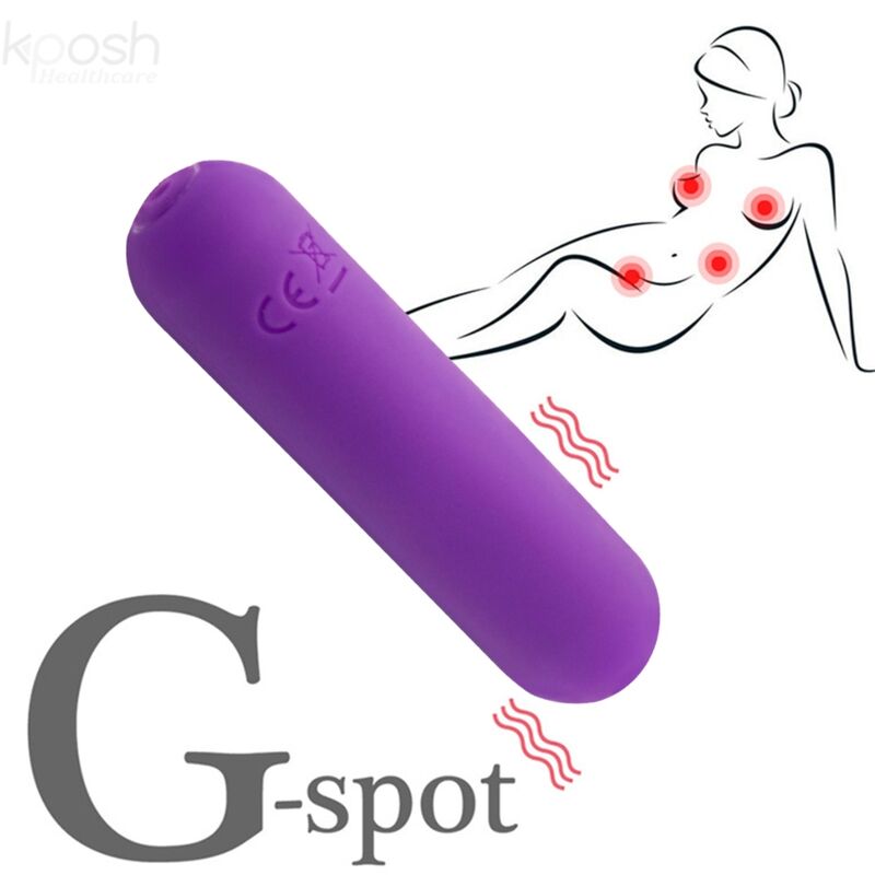 ARMONY - SPLASH JOLINE PROIETTILE VIBRANTE IN SILICONE TELECOMANDO 10 VIBRAZIONI 6,5 X 1,5 CM VIOLA