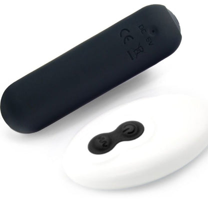 ARMONY - SPLASH JOIE PROIETTILE VIBRANTE IN SILICONE TELECOMANDO 10 VIBRAZIONI 75 X 19 CM NERO