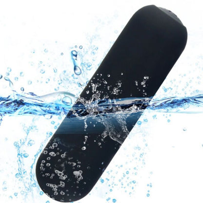 ARMONY - SPLASH JOIE PROIETTILE VIBRANTE IN SILICONE TELECOMANDO 10 VIBRAZIONI 75 X 19 CM NERO