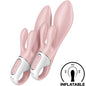 SATISFYER - POMPA D'ARIA CONIGLIETTO 3 GONFIABILE VIBRANTE CONIGLIO ROSA