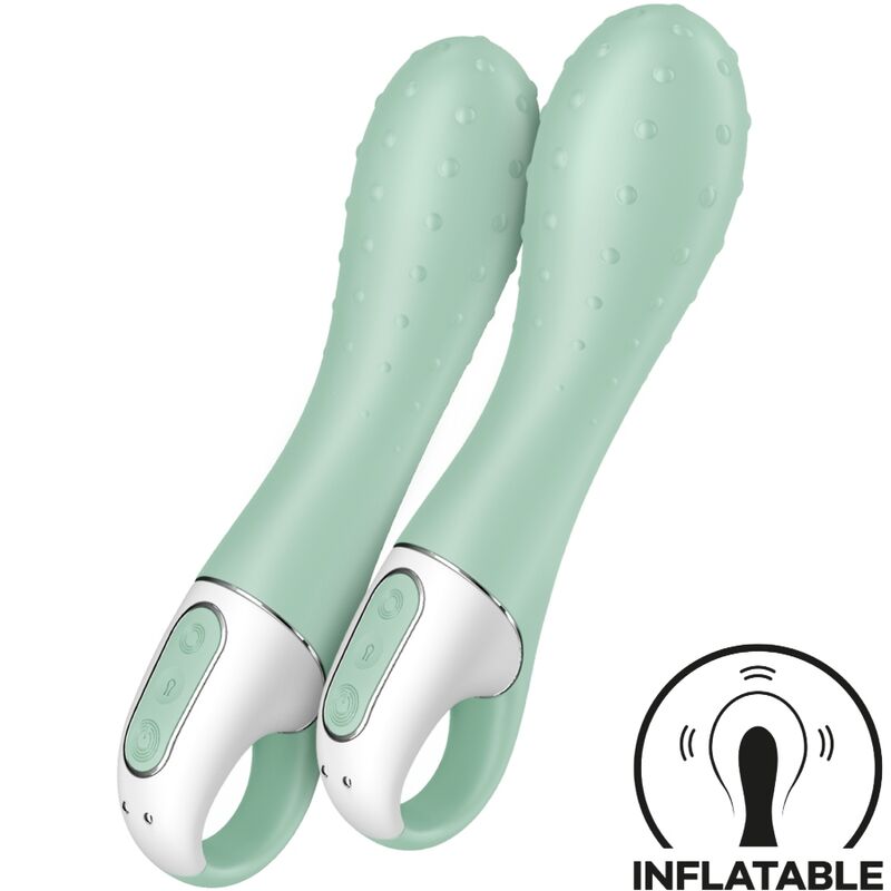 SATISFYER - VIBRATORE A POMPA D'ARIA 3 GONFIABILE PUNTO G MENTA