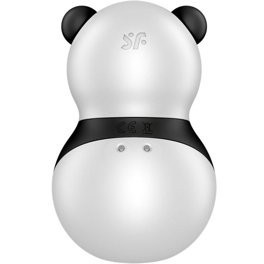 SATISFYER - STIMOLATORE E VIBRATORE PANDA TASCABILE NERO E BIANCO