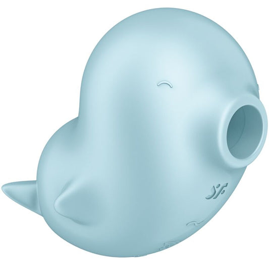 SATISFYER - STIMOLATORE E VIBRATORE SASSY SEAL BLU