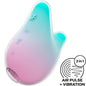 SATISFYER - STIMOLATORE E VIBRATORE MERMAID VIBES MENTA E ROSA