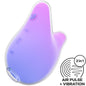SATISFYER - STIMOLATORE E VIBRATORE MERMAID VIBES VIOLA E ROSA