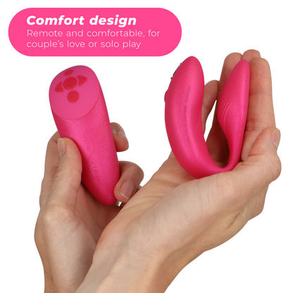 WE-VIBE - VIBRATORE PER COPPIE CHORUS CON CONTROLLO SQUEEZE ROSA