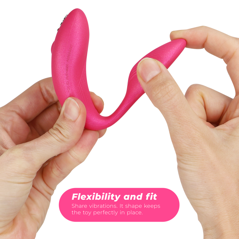 WE-VIBE - VIBRATORE PER COPPIE CHORUS CON CONTROLLO SQUEEZE ROSA