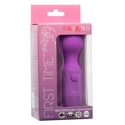 CALEXOTICS - MASSAGGIATORE RICARICABILE PER LA PRIMA VOLTA 10 VIBRAZIONI VIOLA