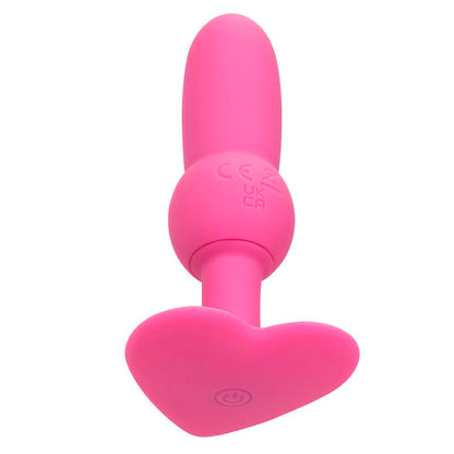 CALEXOTICS - PLUG ANALE PER LA PRIMA VOLTA CON PERLINE 10 VIBRAZIONI ROSA