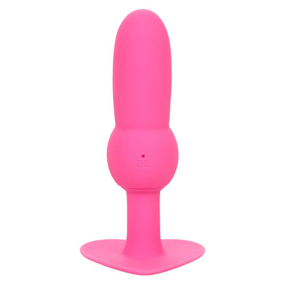 CALEXOTICS - PLUG ANALE PER LA PRIMA VOLTA CON PERLINE 10 VIBRAZIONI ROSA