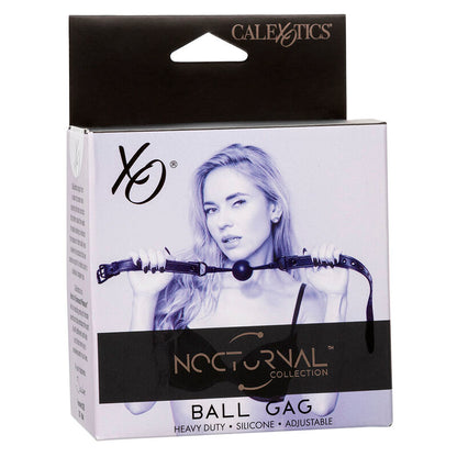 CALEXOTICS - BALL GAG IN SILICONE NERO NOTTURNO