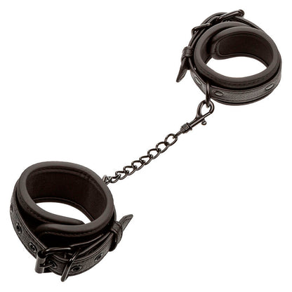 CALEXOTICS - MANETTE IN PELLE NERA REGOLABILI NOTTURNE