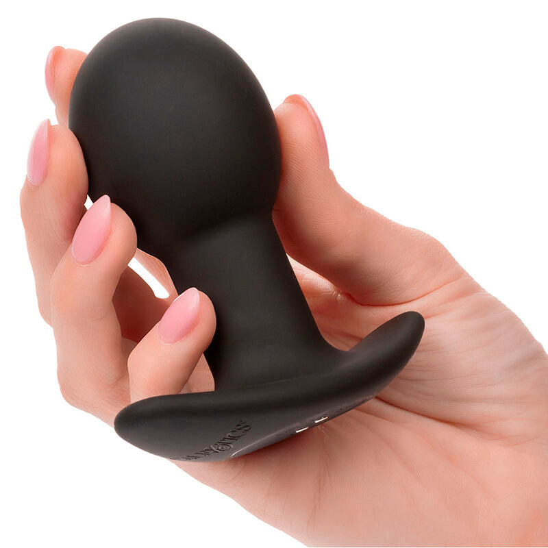 CALEXOTICS - ROCK BOTTOM ANAL PLUG 10 VIBRAZIONI IN SILICONE NERO