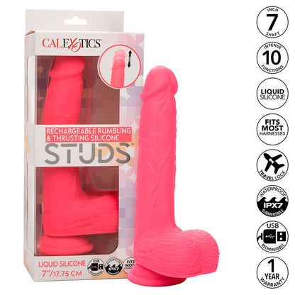 CALEXOTICS - VIBRATORE REALISTICO 10 VIBRAZIONI E ROSA