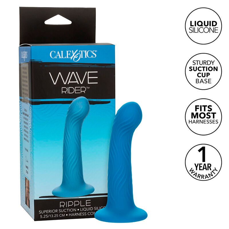CALEXOTICS - WAVE RIDER RIPPLE PLUG ANALE BLU