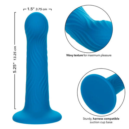 CALEXOTICS - WAVE RIDER RIPPLE PLUG ANALE BLU