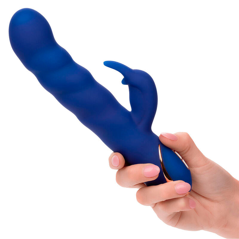 CALEXOTICS - VIBRATORE JACK RABBIT BLUE WAVE MOTION