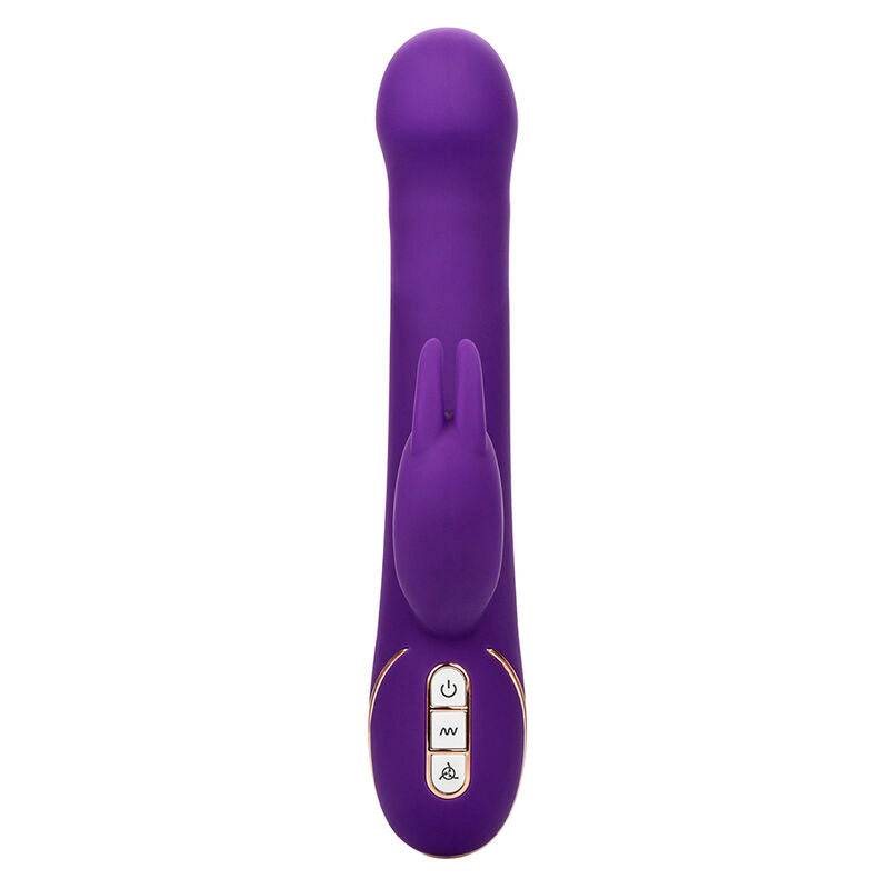 CALEXOTICS - JACK RABBIT VIBRATORE E STIMOLATORE 7 LIVELLI DI VIBRAZIONE E ASPIRAZIONE BLU