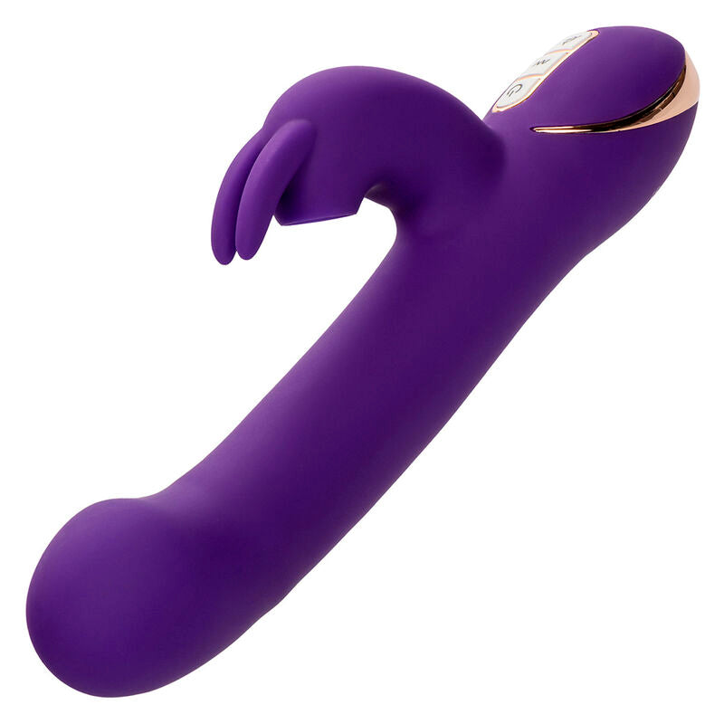 CALEXOTICS - JACK RABBIT VIBRATORE E STIMOLATORE 7 LIVELLI DI VIBRAZIONE E ASPIRAZIONE BLU