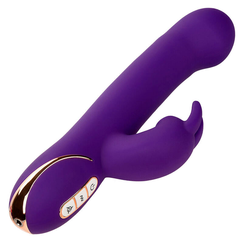 CALEXOTICS - JACK RABBIT VIBRATORE E STIMOLATORE 7 LIVELLI DI VIBRAZIONE E ASPIRAZIONE BLU