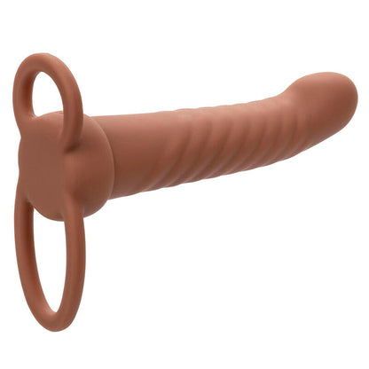 CALEXOTICS - PENETRATORE A DOPPIA COSTINA MAXX 10 VIBRAZIONI MULATTO